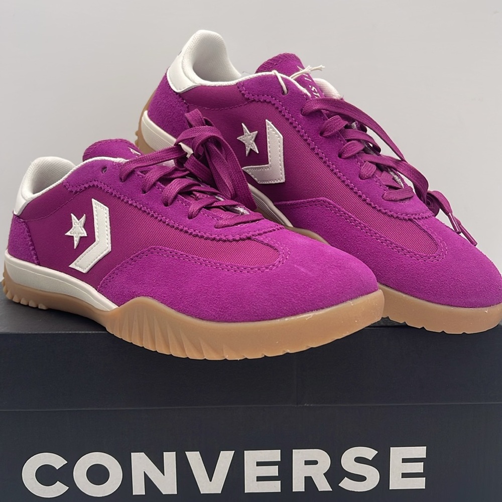Converse Men’s RUN STAR TRAINER OX QUANTUM VIOLET/EGRET/WHITE
A13361C Sneakers - Picture 5 of 16